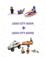 lego City 60011 + 60012 COAST GUARD