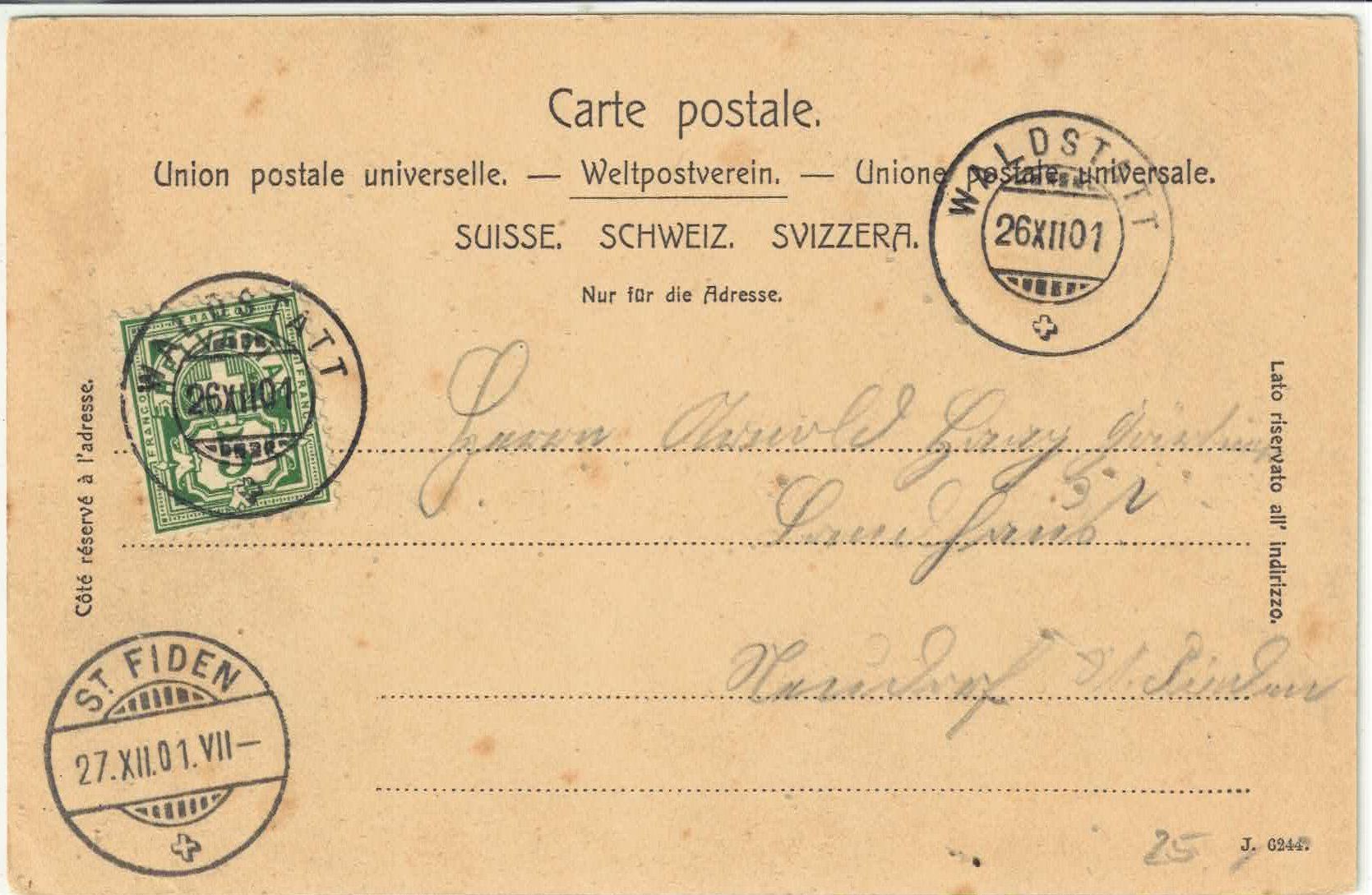 Cartoline postali: Gruss aus Schönengrund - Litho – Usato da Ettingen venduto da Kartenplanet 1