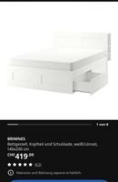 Ikea Brimnes Bett 140x200cm