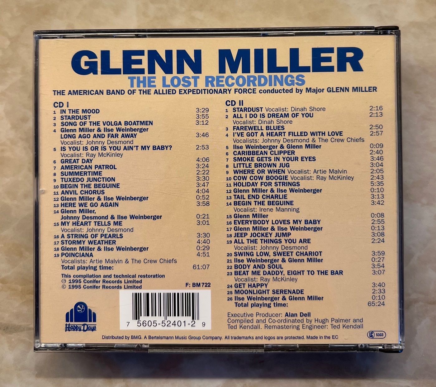 CD: Glenn Miller - The Lost Recordings - Doppel CD – Usato da Liestal venduto da 99katzen 1