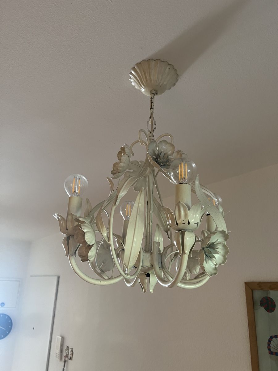 Lampadari & plafoniere: Hängelampe Blumen Ferro Luce – Usato da Zürich venduto da ViolettRosenRot 2