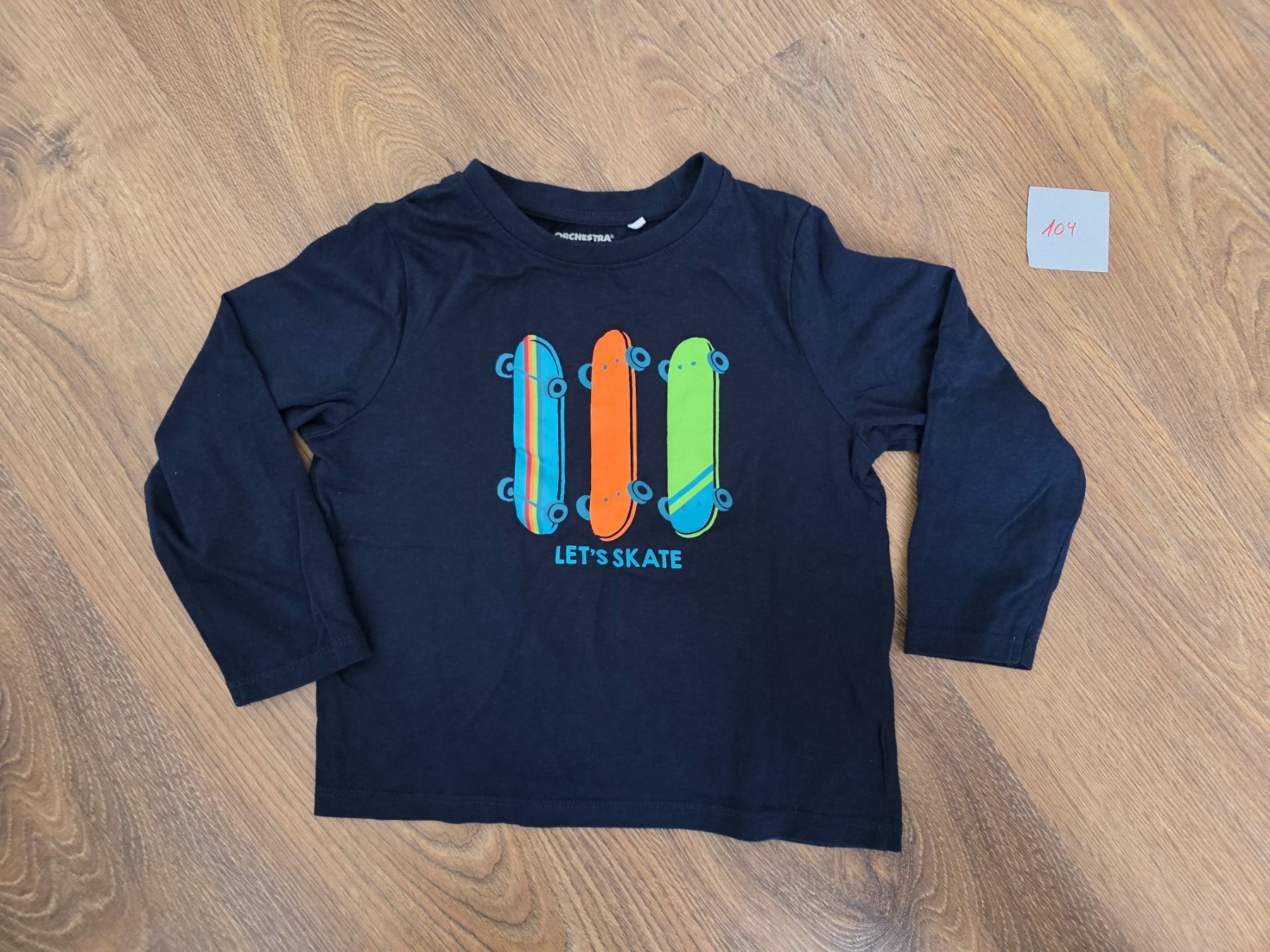 Camicie, T-shirt & Polo: Langarmshirt, Longsleeve Gr. 104 Orchestra – Nuovo (secondo la descrizione) da Nebikon venduto da Japostyle