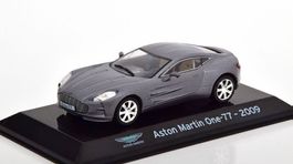 Aston Martin One-77 2009-2012 grau met. 1:43 von Altaya/ IXO