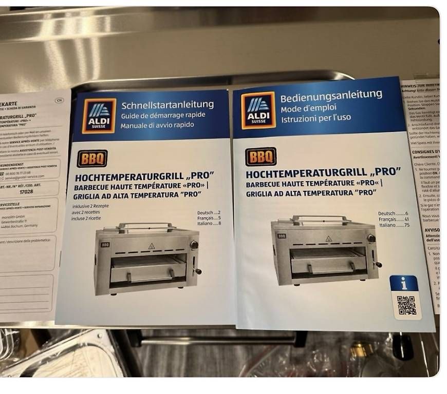 Griglie: Hochtemperatur-Grill – Usato da Kriens venduto da pulver12 1