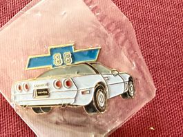 Corvette Anstecker / Pin 1988 - Sammlerstück! Rarität! (56)