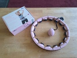 Hula Hoop pink verstellbar mit Zähler