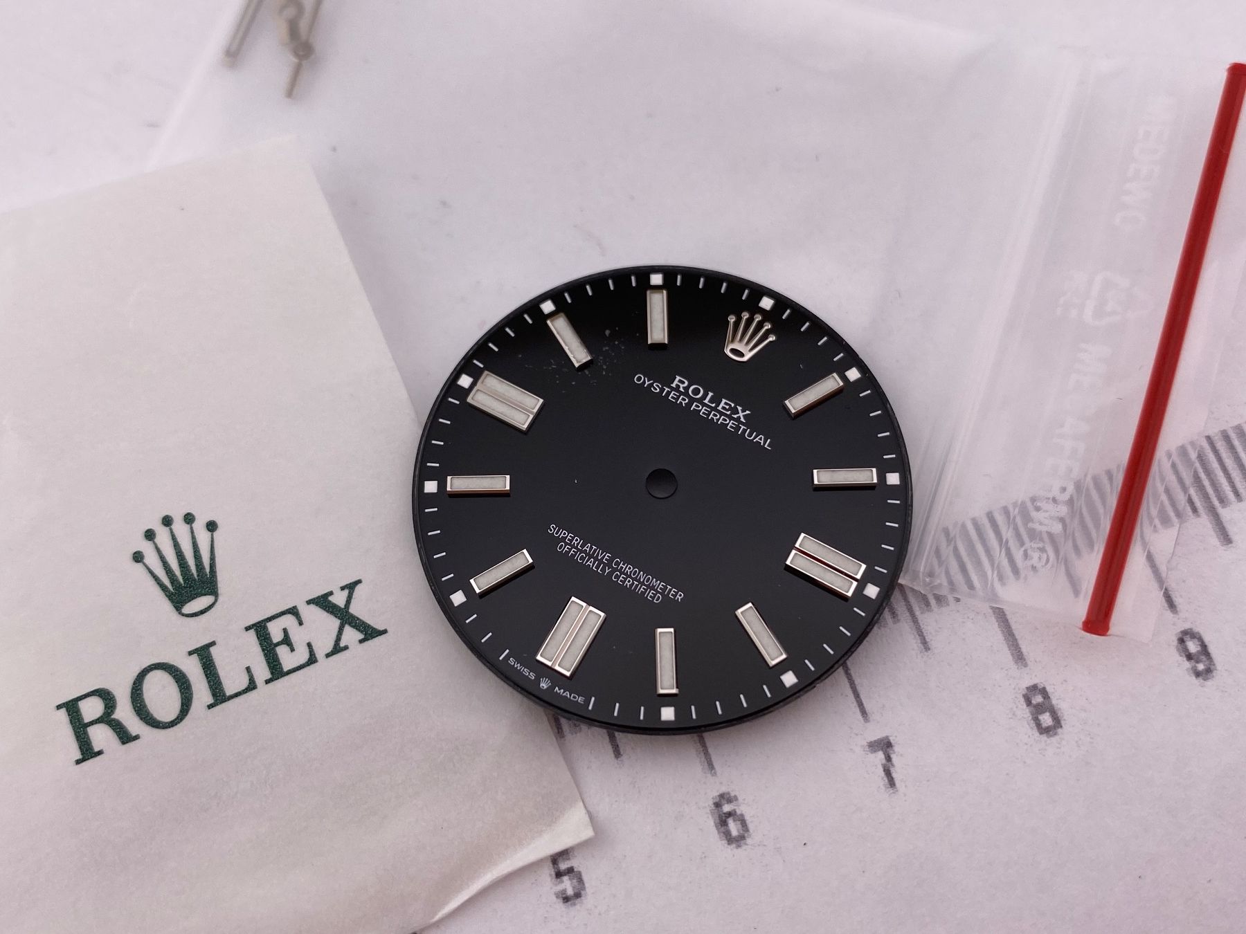 Rolex Orologi: Cadran ROLEX + aiguilles – Usato da Biel/Bienne venduto da MrP_WatchesBiel