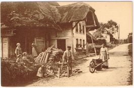 UNTERENTFELDEN AG 1905 Aargauer Strohdachhaus