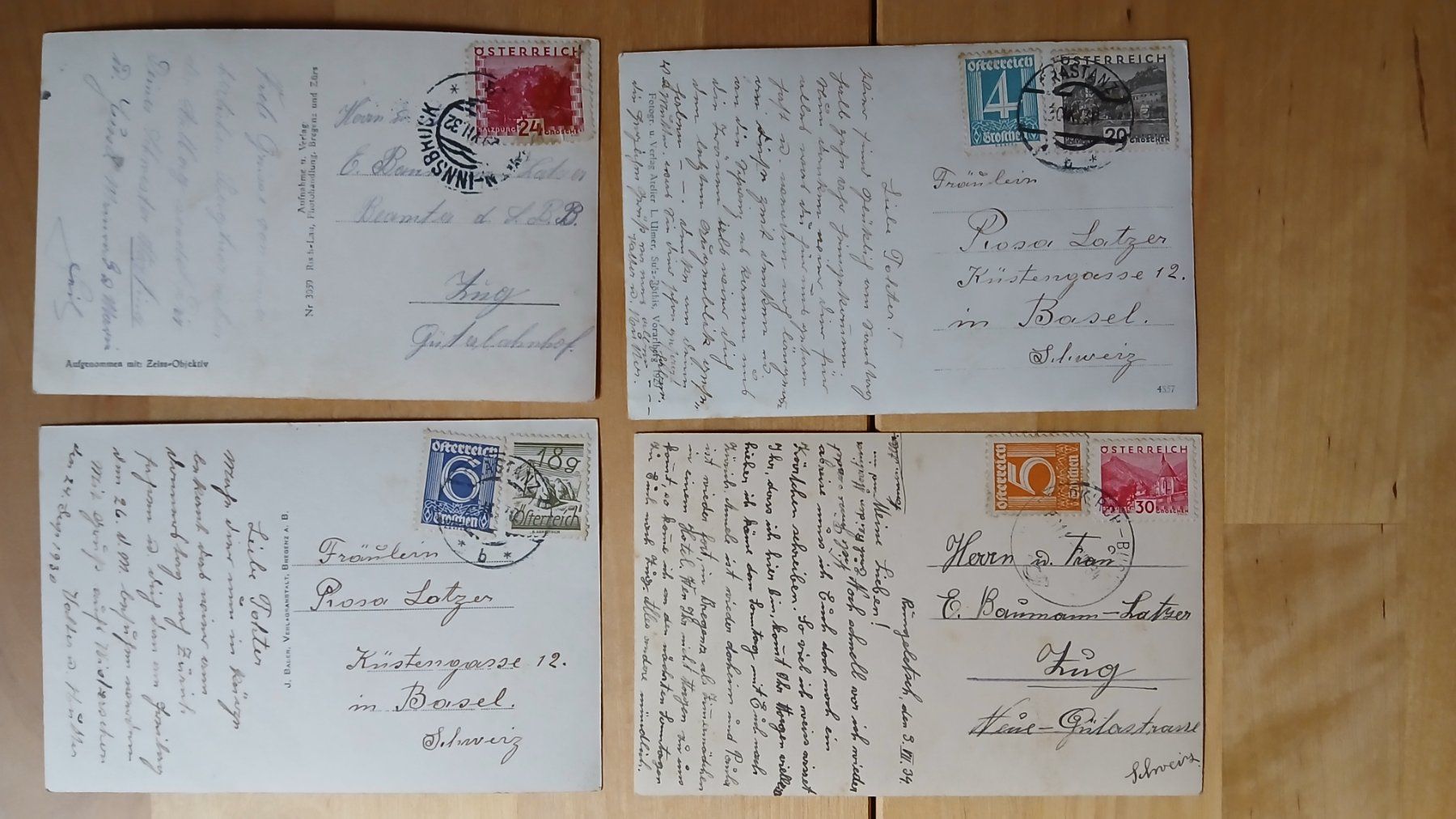 Cartoline postali: Postkarten Vorarlberg/Arlberg – Usato da Liesberg venduto da Mrbean1 1