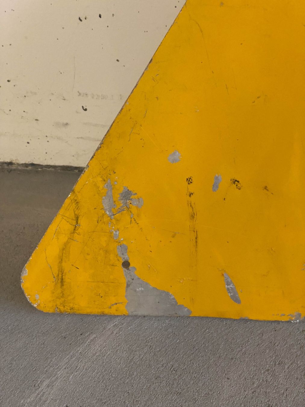 Schilder: Vintage Baustellenschild – Gebraucht aus Zürich von  2