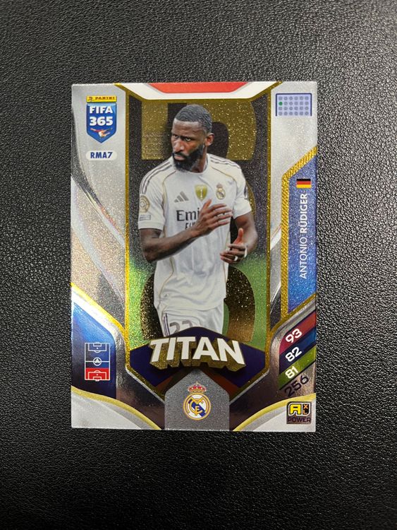 Panini Adrenalyn XL 2026 Antonio Rüdiger RMA7 (Neu (gemäss Beschreibung ...