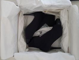 Chanel Sockenstiefel  schwarz Grösse 38