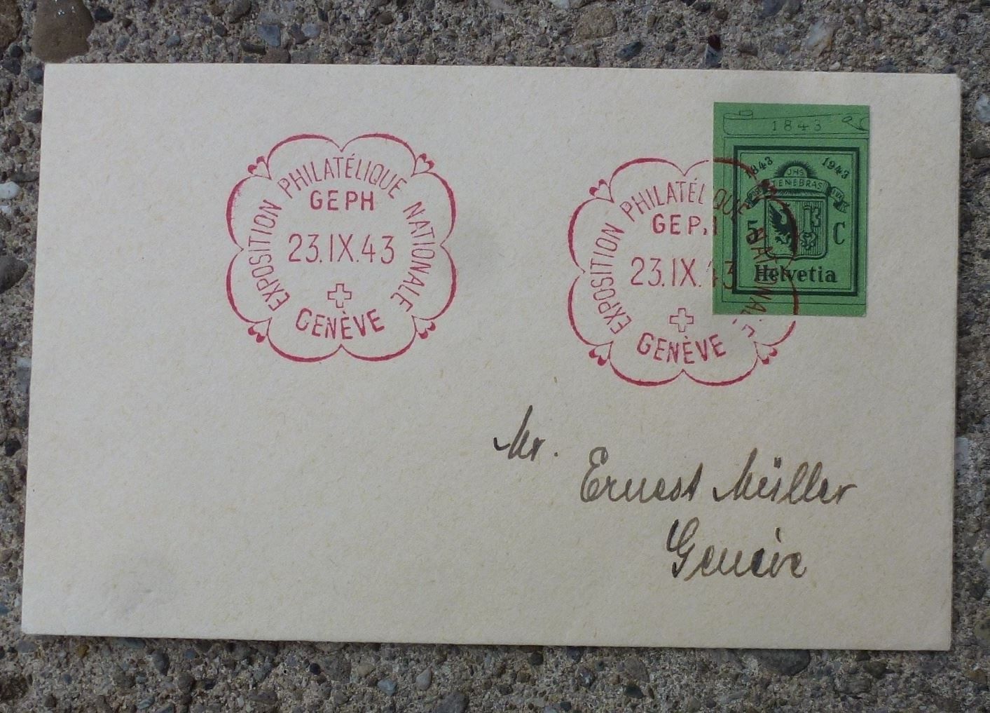 Tutti i francobolli: Top ++ Lot: Genfer Block W18 und W17L – Usato da Walkringen venduto da Casablanca777 3