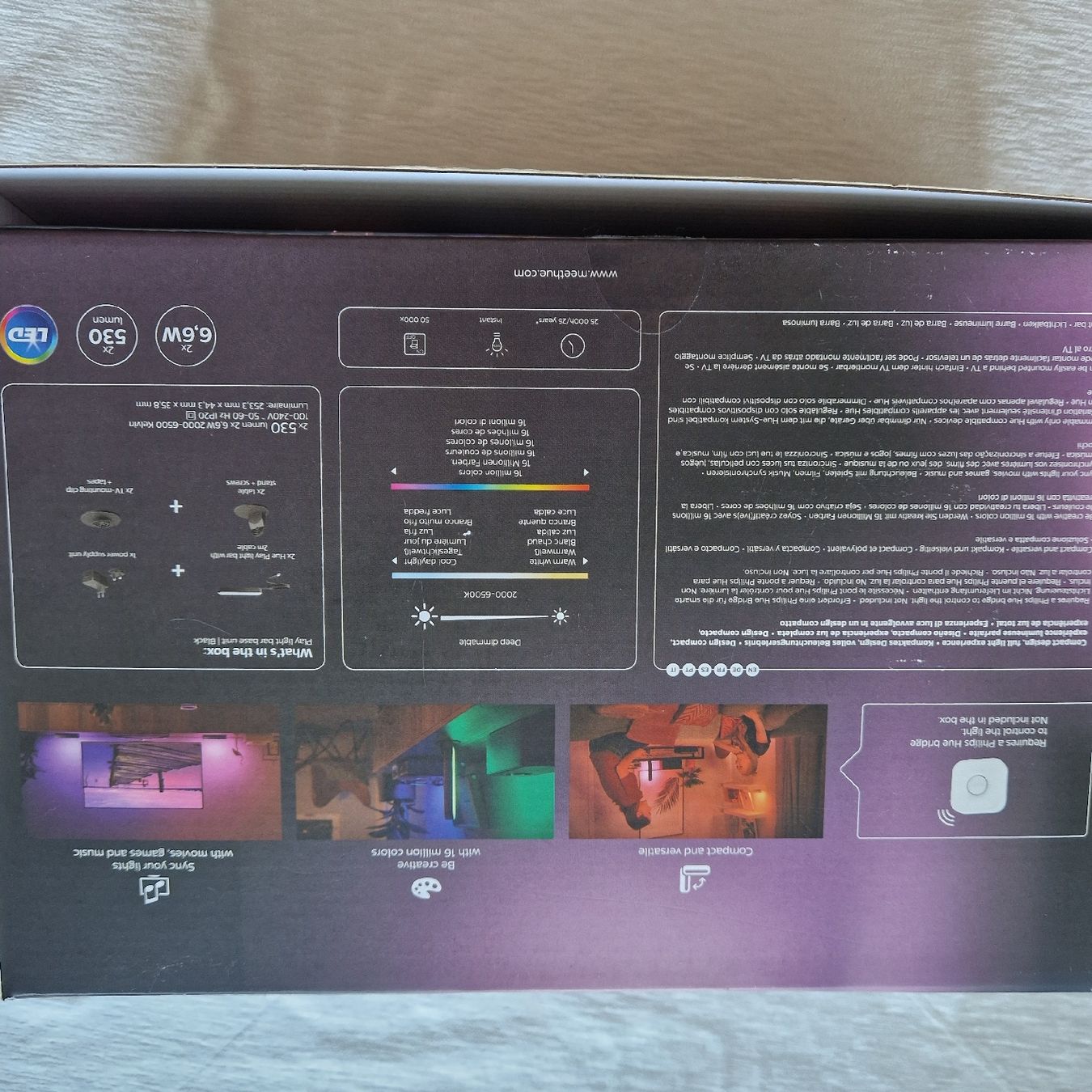 Philips Lampes: Philips Hue Play light bar base unit – D'occasion à Niederrohrdorf par Nicole430 6