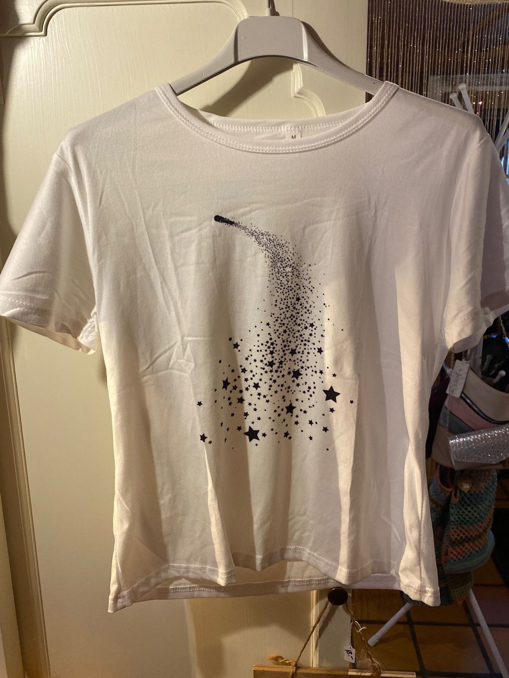 T-shirt: DAMEN SHIRT KURZARM STERNE – Nuovo e nell'imballaggio originale da Meienried venduto da ManuelaBoutique 1