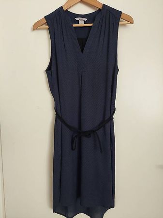 Ärmelloses Kleid - dunkelblau