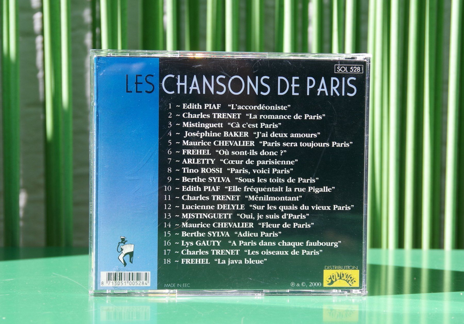 CD: CD «Les Chansons de Paris», Sampler – Nuovo (secondo la descrizione) da Frauenfeld venduto da Danielpwiedmer 2