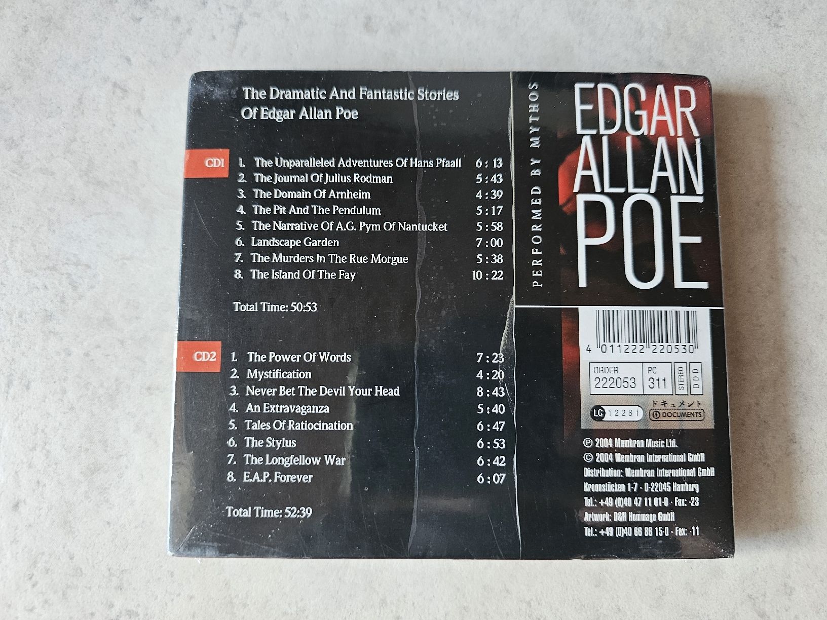 CDs: Edgar Allan Poe - Dramatic & Fantastic / 2 CD Set Fabrikneu – Neu und originalverpackt aus Schneisingen von backstore24 1