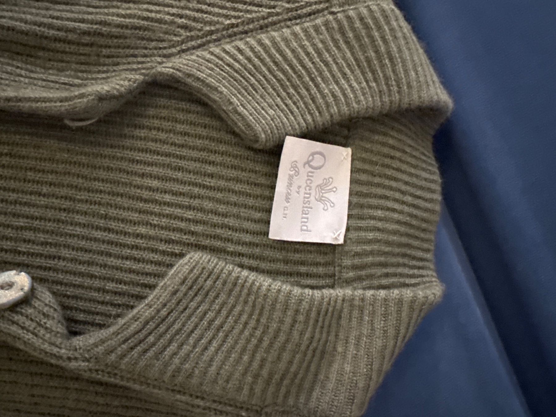 Vestes: Lange Strickjacke QUEENSLAND mit Kaschmir – D'occasion à Fürstenau par Du-01 1