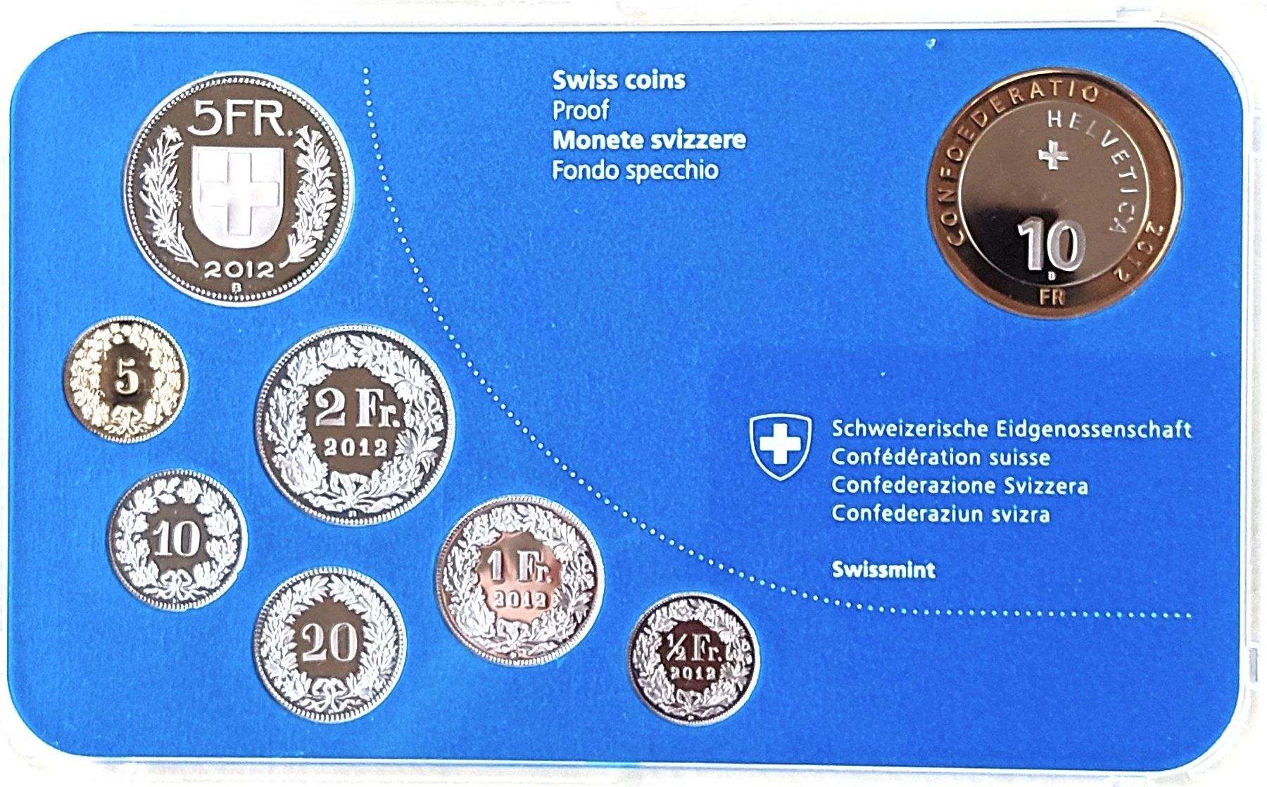 Tutti le monete: CH - Münzsatz 2013 pp – Nuovo (secondo la descrizione) da Arch venduto da repros 2