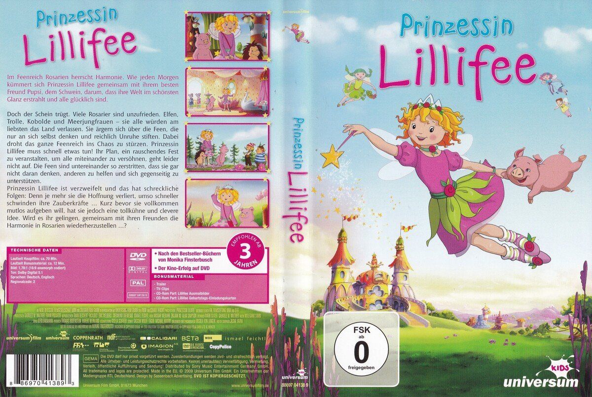 Tutti i DVDs: Prinzessin Lillifee – Usato da Urdorf venduto da Muluk 1