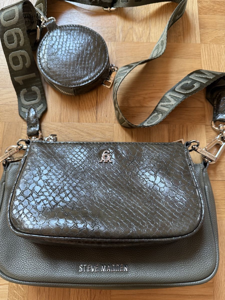 Steve Madden Borse da donna: Steve Madden Tasche, olivegrün, neu – Nuovo (secondo la descrizione) da Watt venduto da Steffi84 2