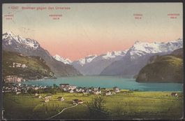 Brunnen  gegen Urnersee  1913