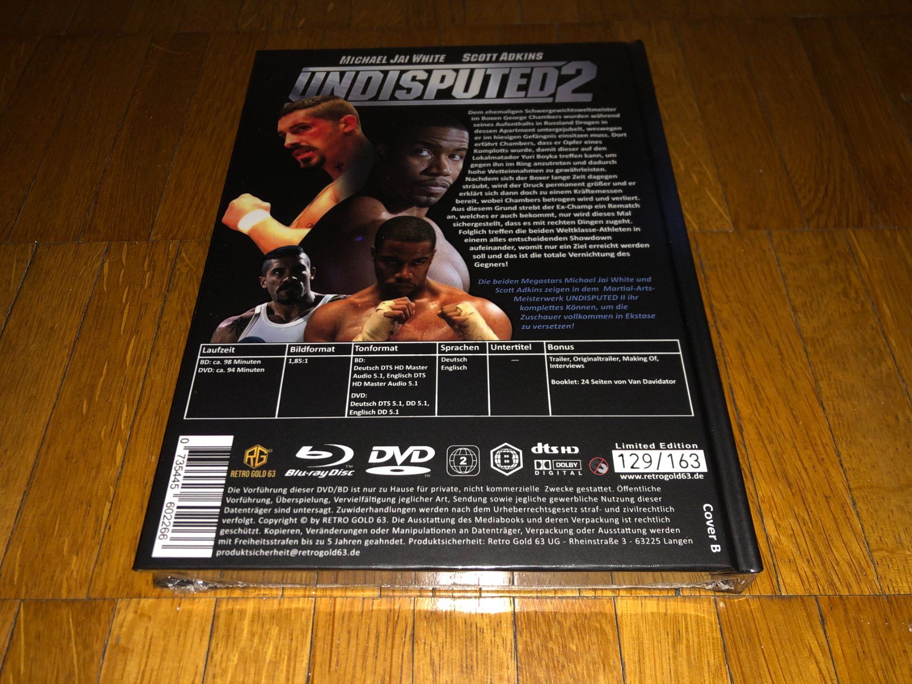 Tutti i DVDs: Undisputed 2 - MEDIABOOK - B - UNCUT – Nuovo e nell'imballaggio originale da Basel venduto da havsok 1