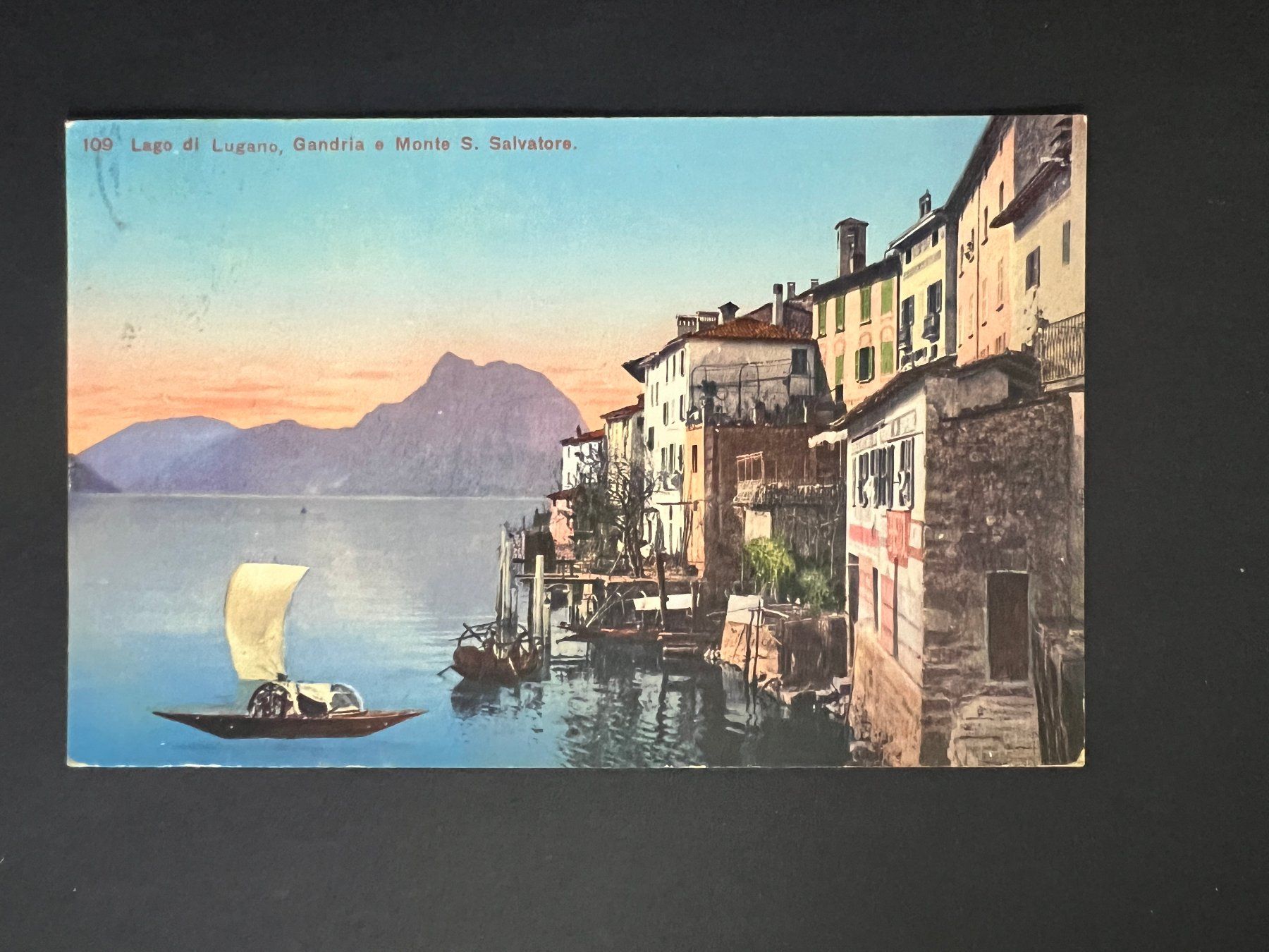 Cartes postales: Ansichtsk. 1916 Gandria   (V536) – D'occasion à Hinwil par Sidi4