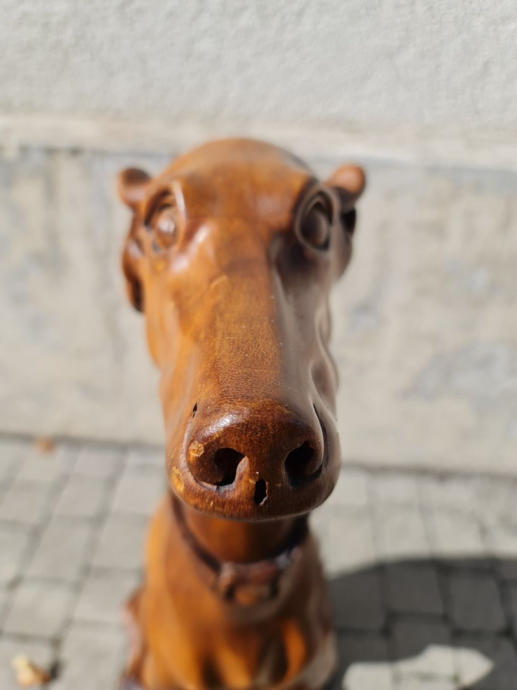 Skulpturen & Statuen: Grosse Holzskulptur Windhund – Gebraucht aus Degersheim von Tosam_Degersheim 3