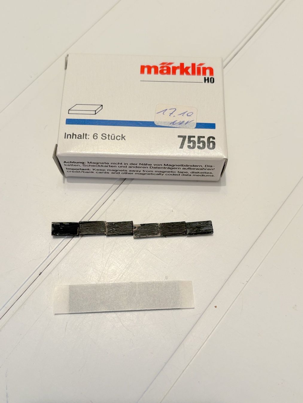 Märklin Modelleisenbahnen: Aimants pour wagons / locomotives – Gebraucht aus Cortaillod von freetime57