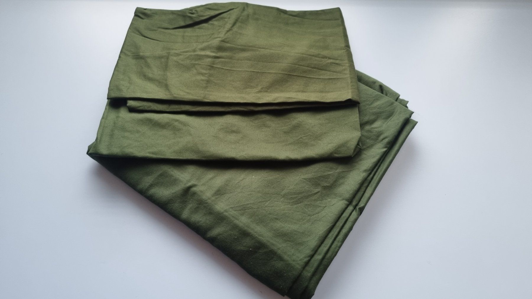 Biancheria da letto: Bettwäsche Set Dunkelgrün von Linenbundle – Nuovo (secondo la descrizione) da Bremgarten b. Bern venduto da LinaLunaLena