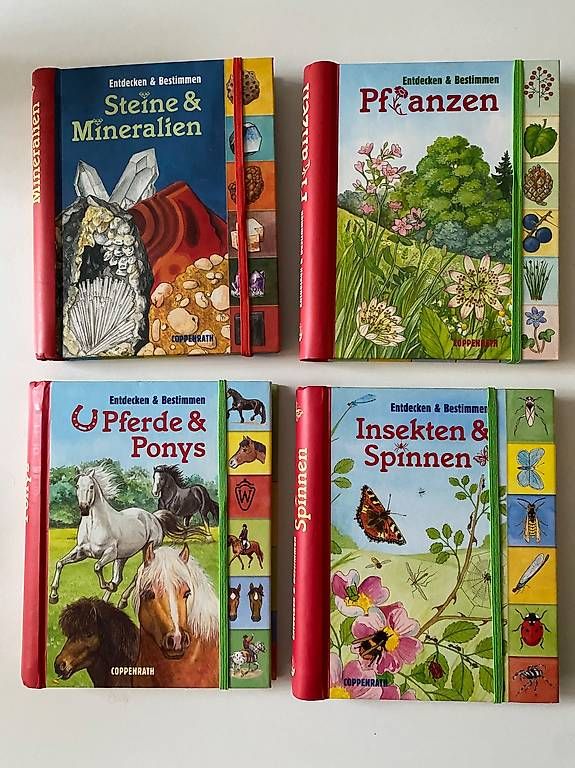 Libri: 4 Kinderbücher Entdecken & Bestimmen Lexikon – Usato da Adlikon venduto da suermel2000
