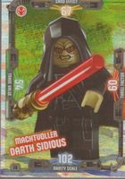 LEGO STAR WARS TRADING CARD SERIE 3 # 78 DARTH SIDIOUS‪‪