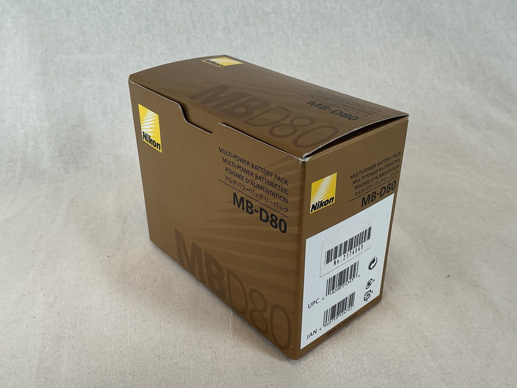 Nikon Accus: NIKON MB-D80 Multi Power Batterie – D'occasion à Richterswil par Restwert_Richterswil 8