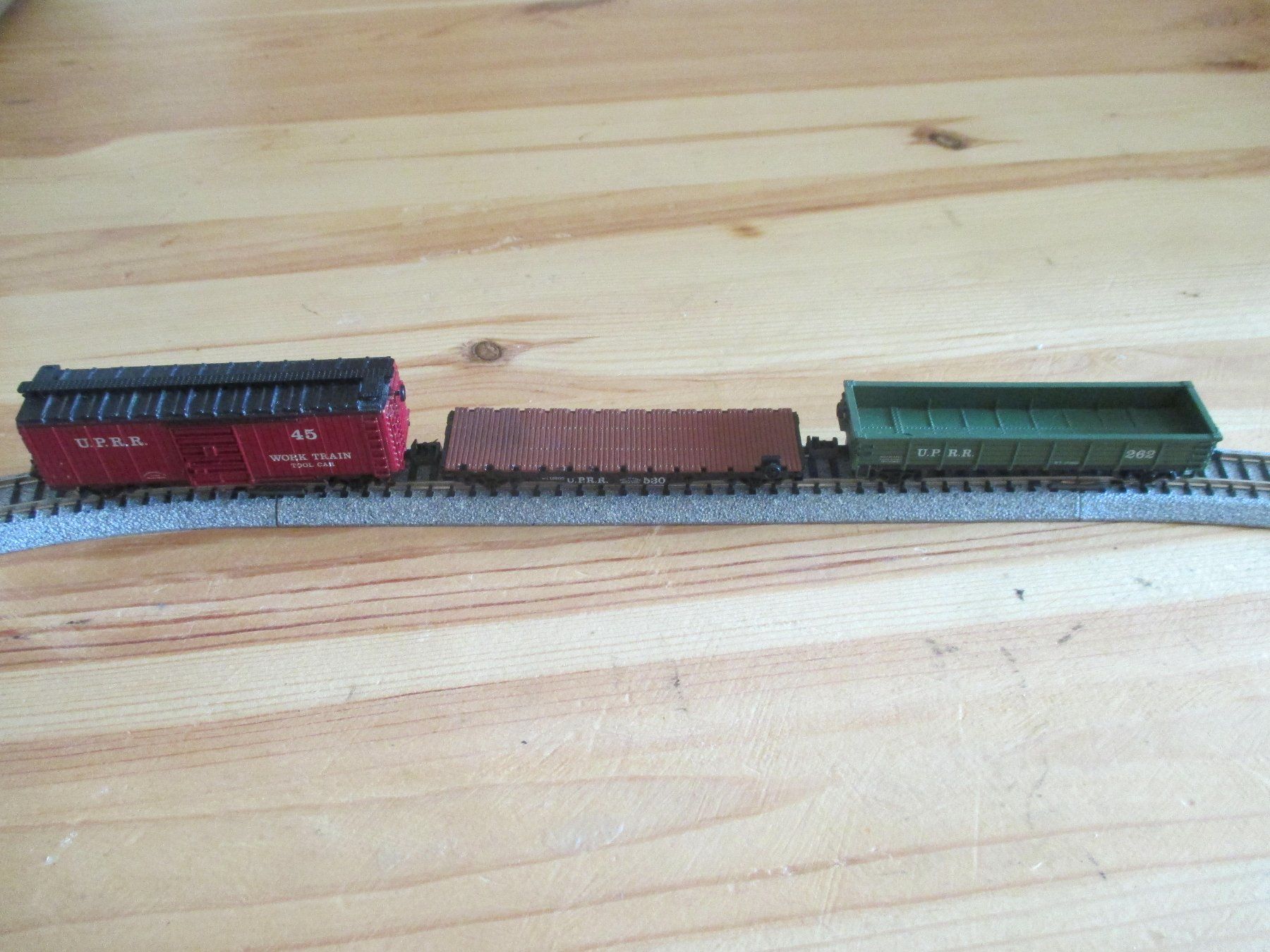 Trix Trains électriques: Minitrix US Güterwagen U.P.R.R. – D'occasion à Breitenbach par anti11