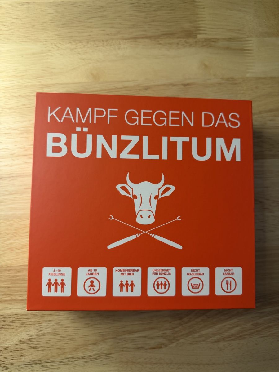 Giochi: Kampf gegen das Bünzlitum – Usato da Aarau venduto da bruegglifeld_ole