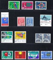1966/67 Frei- & Werbemarken ZNr. 439-452 ET-gest. ʘ KP 7.30