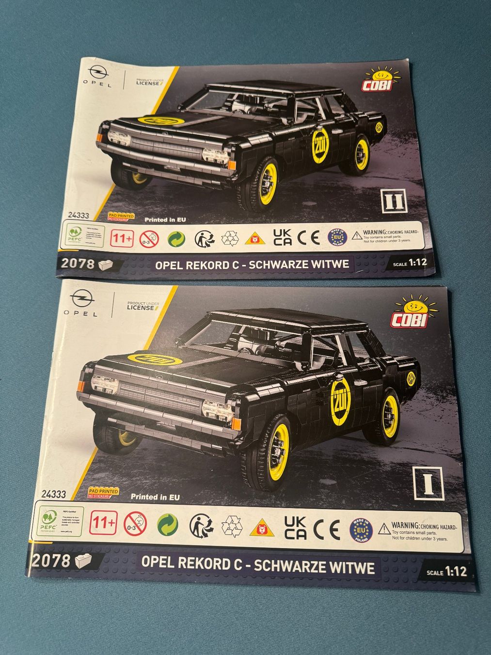 Cobi Baukästen: Cobi Opel Record C - Schwarze Witwe – Gebraucht aus Oekingen von Evo76 1