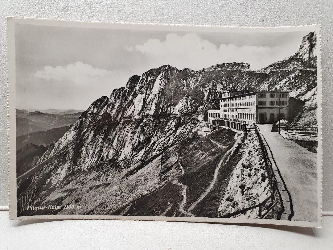 Cartoline postali: PILATUS - Kulm – Usato da Delémont venduto da Domdom1