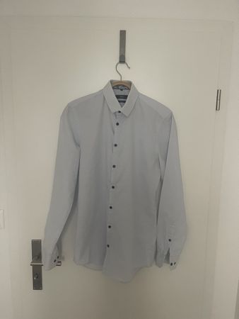 Jake's Herrenhemd Super Slim Shirt - Größe 37/38 - NEW!