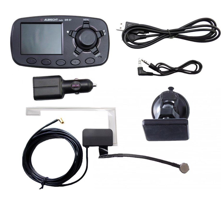 Unità & Adattatore: Albrecht DR 57 DAB Auto Adapter, neu, ungebraucht – Nuovo e nell'imballaggio originale da Belp venduto da Uljo 3