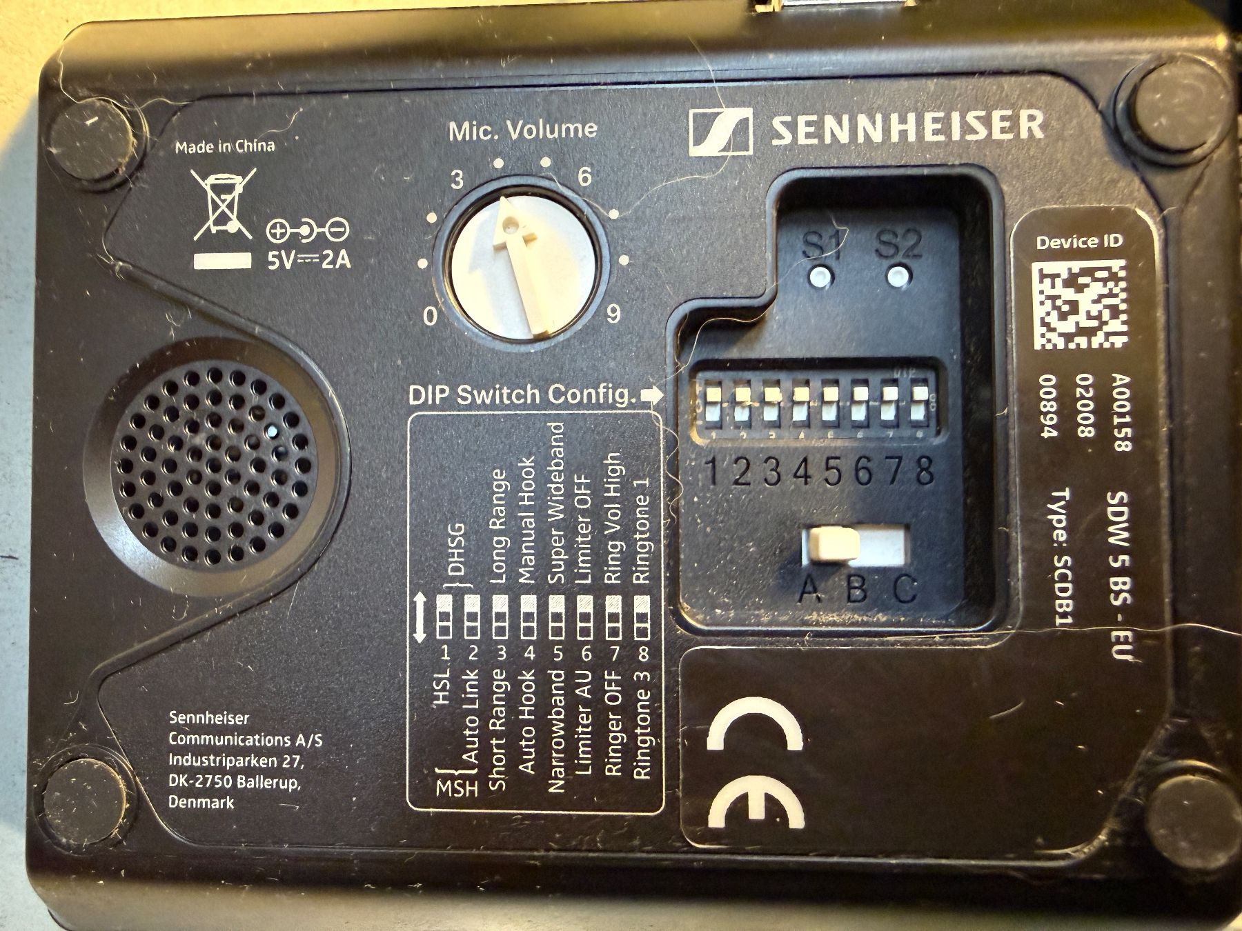 Sennheiser Cuffie: Sennheiser IMPACT SDW 5065 Duo UNC (DECT, RJ, USB) – Usato da Erstfeld venduto da Uhu1980 6