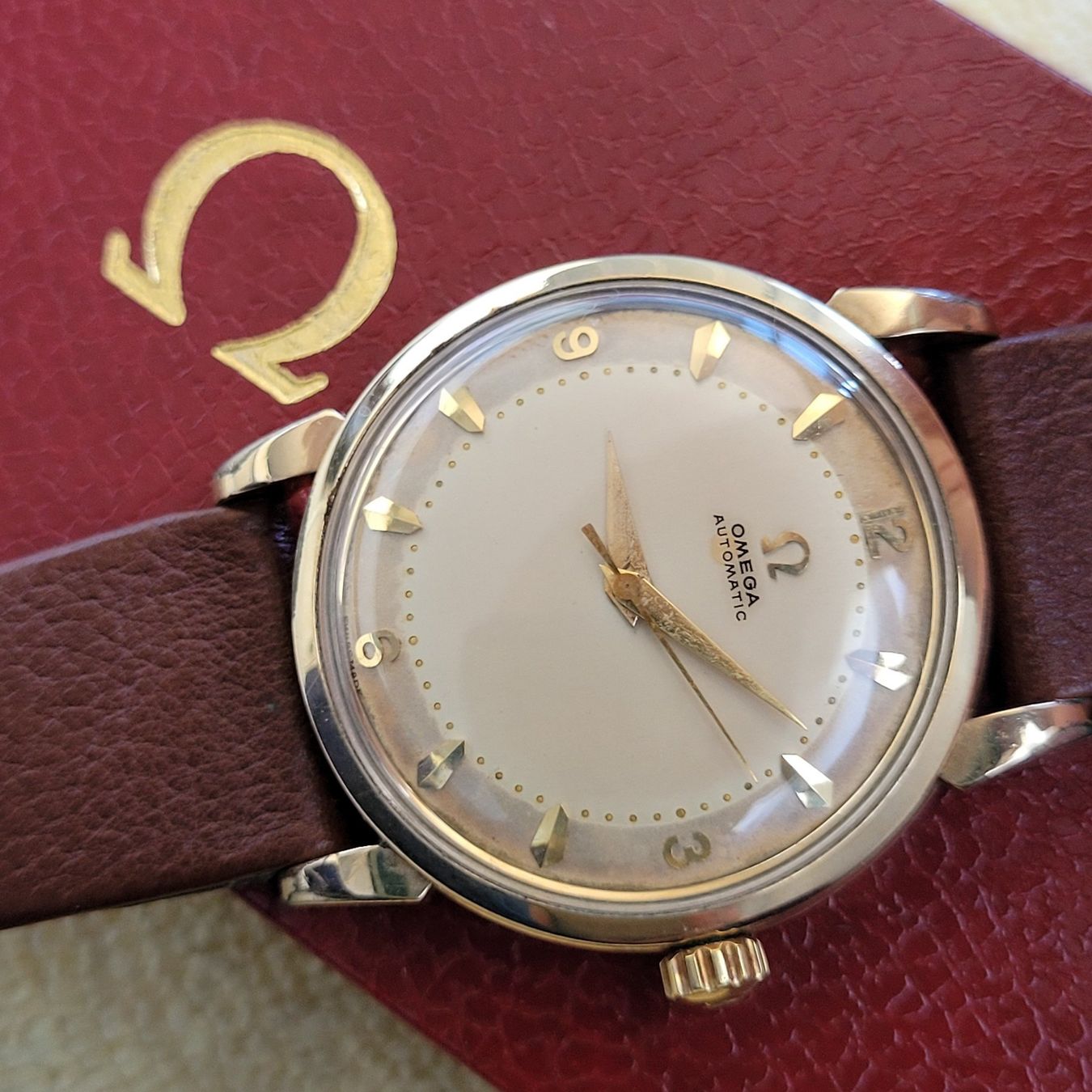 Omega Orologi: Omega - Bumper / Hammerautomat 80Mic. Gold – Usato da Zuzwil SG venduto da sacha_the_stud 4