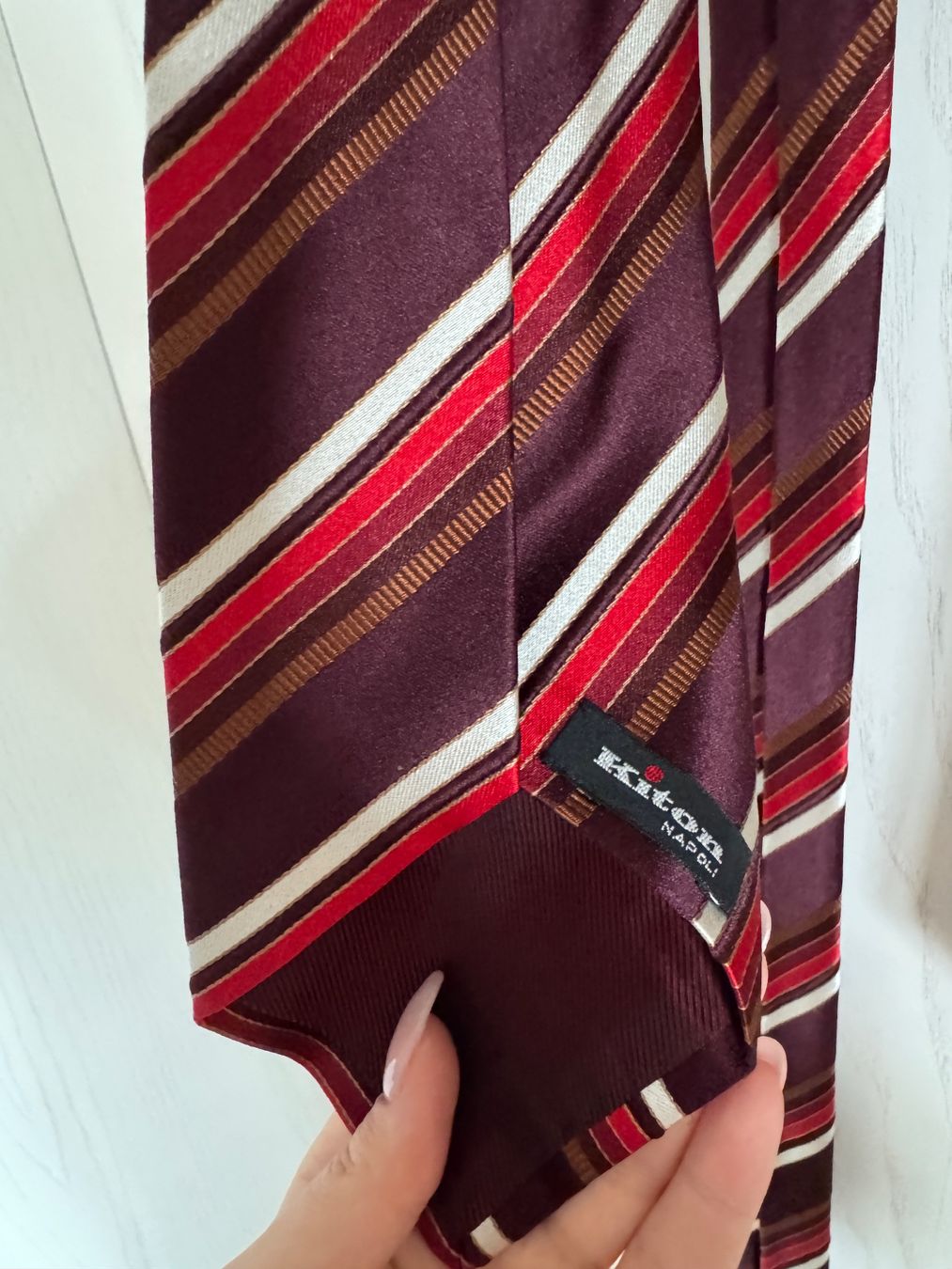 Cravates: 3 Krawatten Set: Kiton, Borrelli, Bernies – D'occasion à Teufen AR par chi_h55m 1