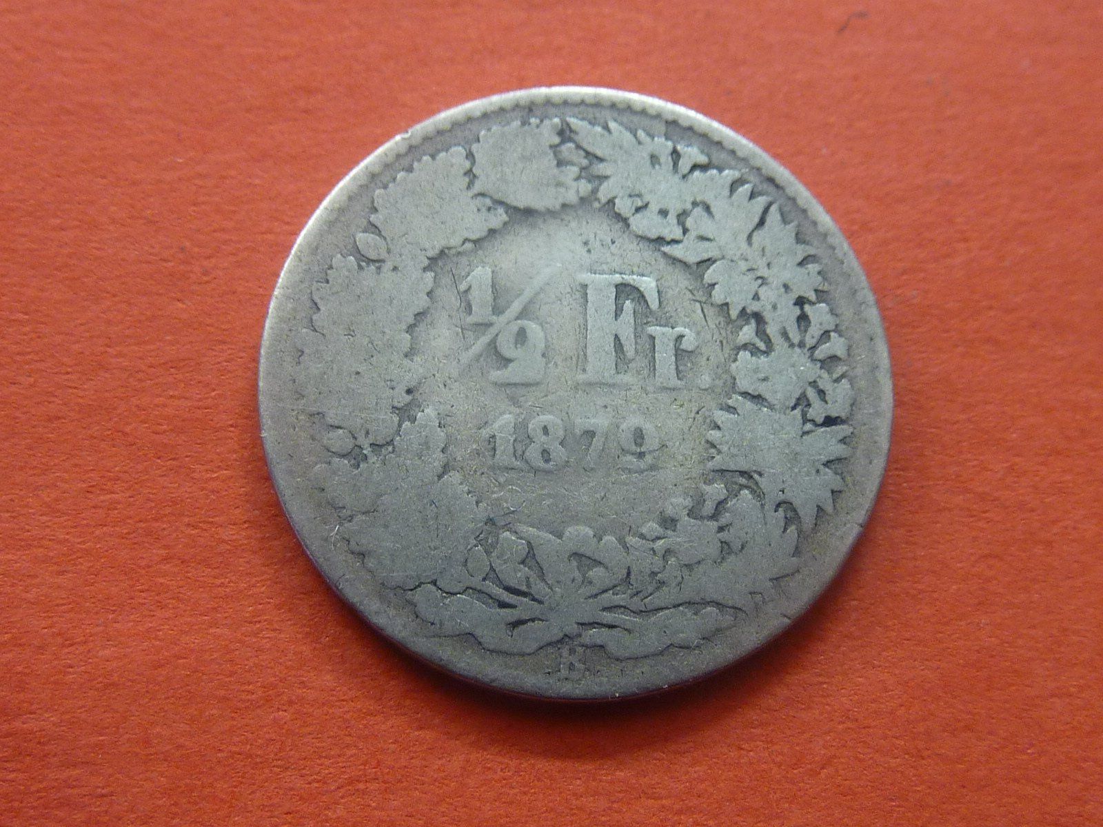 Tutti le monete: 1/2 Fr.  1879  -  Ungereinigt  - – Usato da Seon venduto da aee_7gpz