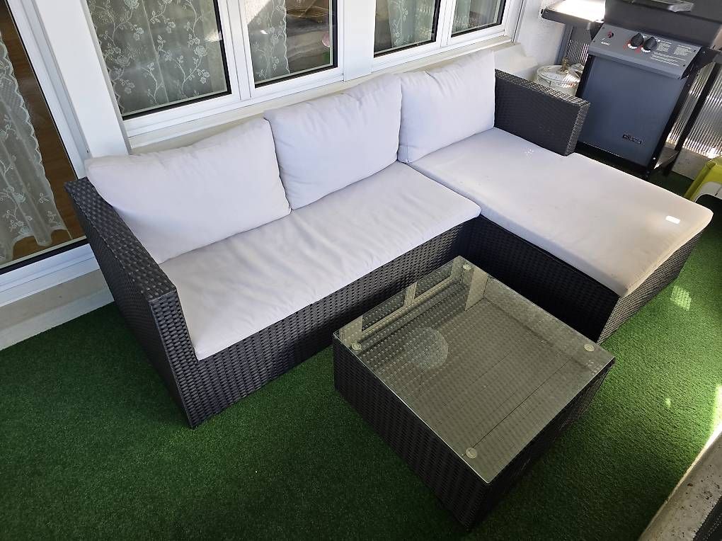 Sofas: Rattanlounge  – D'occasion à willisau par Heer87