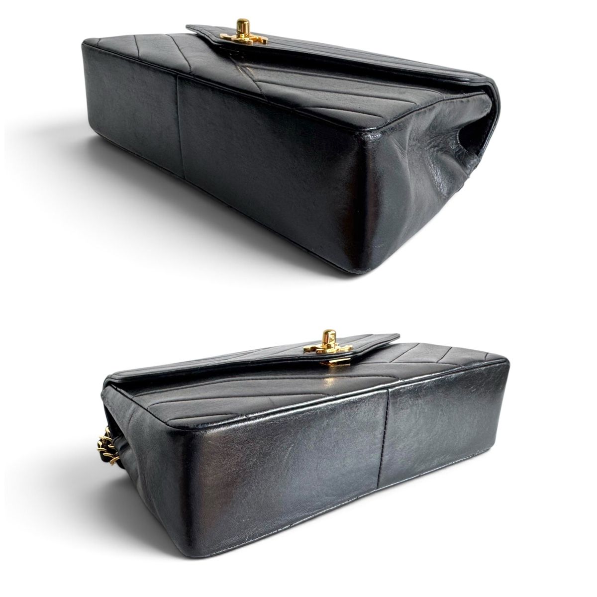 Chanel Taschen für Damen: Chanel Medium Chevron Flap Bag Tasche – Gebraucht aus Kriens von hannaandkiko 8