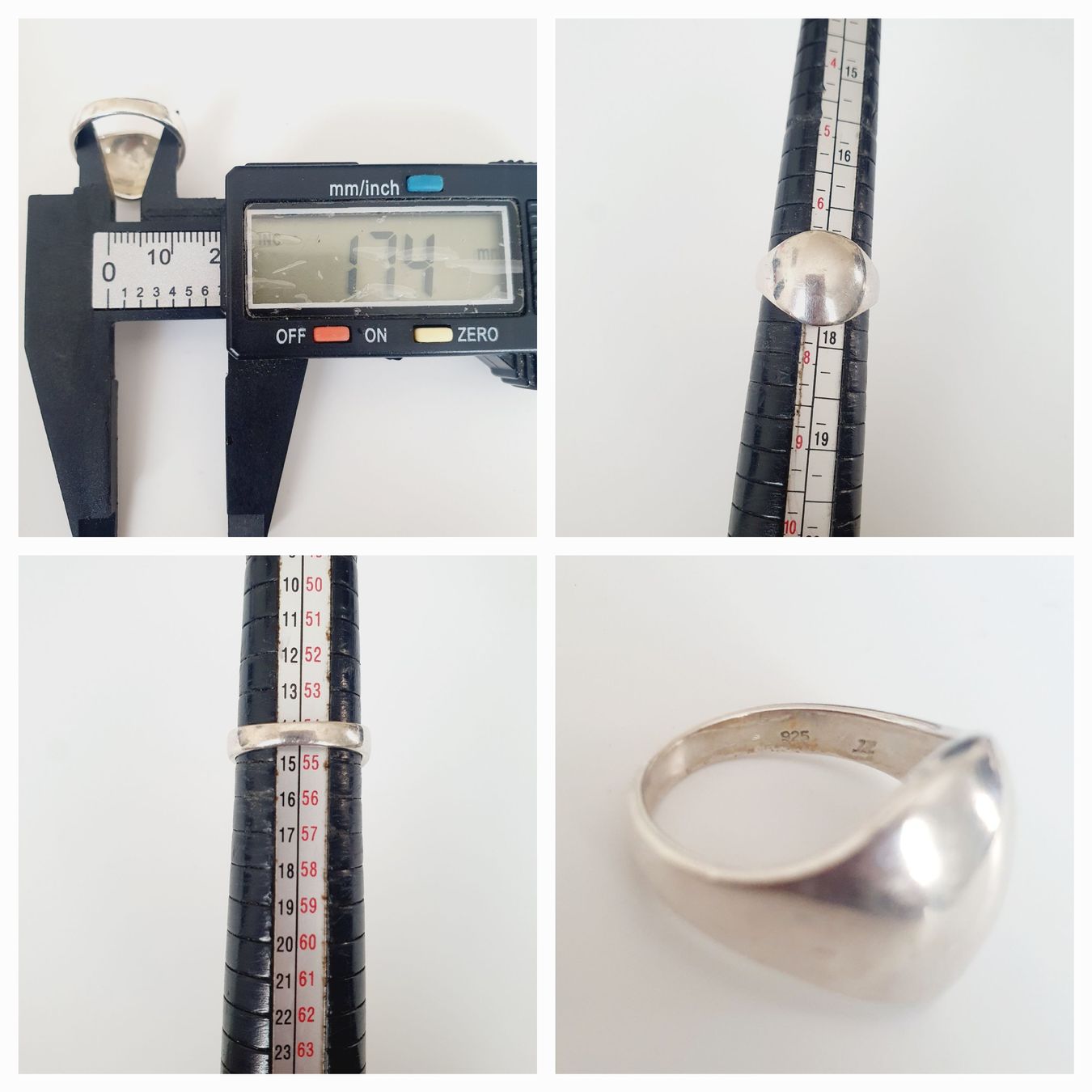 Ringe: Silber Ring 925 , Damenring Grösse 17,4 mm – Gebraucht aus Kreuzlingen von Wunderkiste123 9
