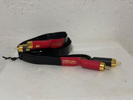 NordOst Flatline Black Knight High End Cinchkabel 1m